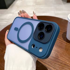 New Matte Transparent Hard Phone Case For iPhone 17 Pro Max 17 Pro 17 Air Magnetic Shockproof Cover