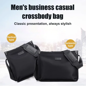 Mens Waterproof Oxford Cloth Crossbody Bag