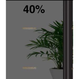 Kaca Film Riben Hitam Penolak Panas Kaca Film Mobil Stiker Kaca Kaca Film 40% 60% dan 80%