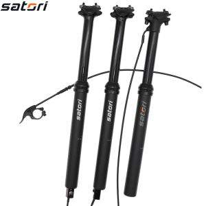 SatoriหยดSeatpostปรับความสูง 150 มิลลิเมตร 125 มิลลิเมตรSorata Proภายในสายเคเบิลภายนอกเส้นทาง 30.9 31.6 มิลลิเมตรการควบคุมระยะไกลจักรยานMTBโพสต์