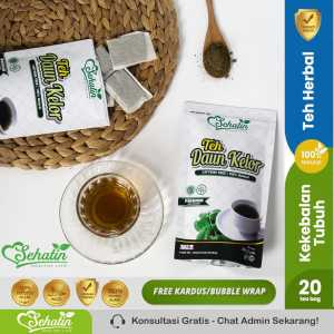 Teh Celup Sehatin Daun Kelor Asli Teh Moringa Asi Booster Tingkatkan Imunitas Tubuh Herbal