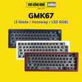 Kit GMK67 - Kit bàn phím cơ không dây GMK67 Mạch Xuôi / Gasket Mount (Bluetooth 5.0 / Wireless 2.4Ghz / Hotswap / Led RGB). 