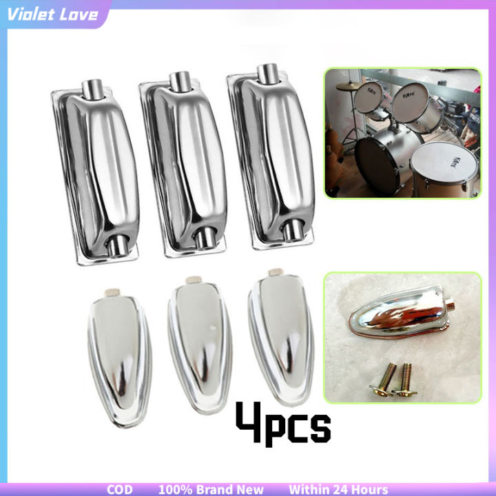 Single/Double-end Rectangular Snare Drum Lug Metal Drum Lugs Claw Hooks ...