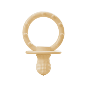 MinikOiOi Gặm nướu tay cầm bằng silicone cao cấp giúp giảm đau và ngứa nướu cho bé