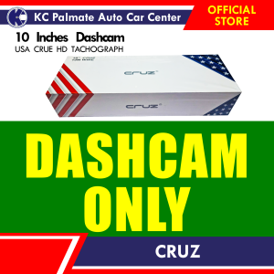 cruz 10 Inches Dash Camera USA CRUE HD TACHGRAPH