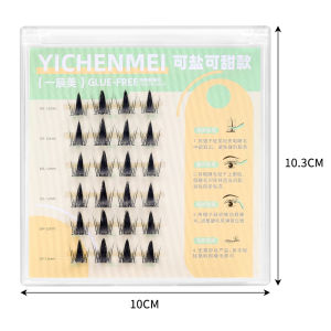 Dorisna Naughty Elf False Eyelashes Self-adhesive Eyelash Cluster Lashes No Need Glue Soft Idol Lash Reusable Coser Eye Lash