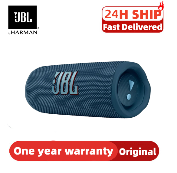 thumbnail image 2 of JBL Flip 6 Wireless Portable Bluetooth Speaker – Waterproof, 30W, 4800mAh Battery, Black, Universal 2 of 5