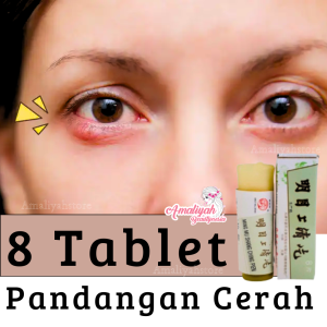 Ming Mu Shang Ching Pien Obat Tablet Kapsul Sakit Mata Minus Plus Bintitan Buram Berair Pria Wanita