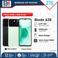 ZTE Blade A35 4G 4/64GB Garansi Resmi. 