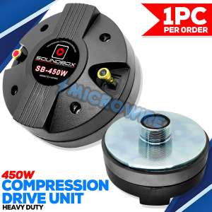 MW SOUNDBOX 450W Heavy-Duty Compression Driver Unit – JBL & Peavey Quality Sound Performance