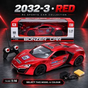 RC Remote Control Sports Car Toy Collection – Racing & Police Cars 7 Models 16 Model & Colour Options