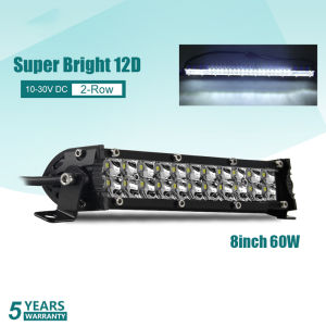 Siêu Sáng Thanh Led 12V 24V Siêu Mỏng Combo Spot Chạy Xe Cao Áp Đèn Làm Việc