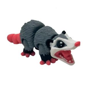 Poseable 3D Published Mouse Toy Dynamic Ease Hand Counseling Office Decoration Environmental Friendly