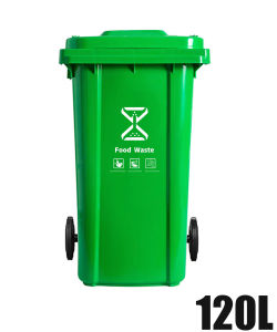 trash bin large outdoor park street property wheeled trash can with cover garbage can garbage bin container 100/120/240L big