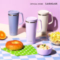 LocknLock Daily Handle Tumbler แก้วน้ำเก็บอุณหภูมิ สีพาสเทล ขนาด 600 ml. รุ่น LHC4330. 