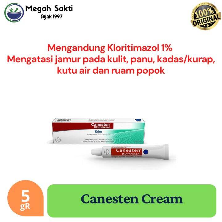 MTS Canesten Cream Anti Jamur Gram Lazada Indonesia