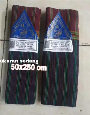 jarik gendong lurik ukuran jumbo panjang 3 meter