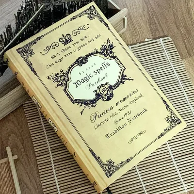 Onhand The Magic Book Restore Ancient Ways Thick Big Notebook Cute College Notebook School Supplies