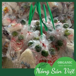 2 xâu bánh tráng trộn xâu vò tắc bánh tráng ăn vặt Tây Ninh (20 bịch nhỏ) - 04100093