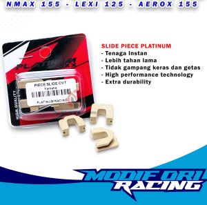 NMAX 155 - Slider Piece Mio Karet Tutup Rumah Roller Aerox Lexi PIECE SLIDE YAMAHA BY MODIFIKASI ORI Racing CVT-Bengkel Matic