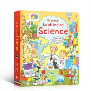 milumilu Look Inside Science Usborne Parent child Interactive English early education picture book