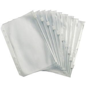 10pcs Soft Plastic Lure Worm Storage Waterproof Case Clear Pocket for Fishing Jigs Worm Bag Keep Lures Dry & Organized2026