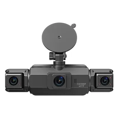 Car Dashcam with 360 Coverage For Night Vision and 24 Hour Parking Guard