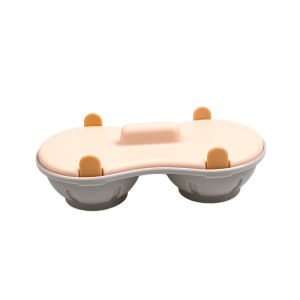 Microwave Double Egg Poacher Maker Poached Eggs Cooker Steamer Kitchen Gadget Dishwasher Heat Resistant Microwave Egg Poacher