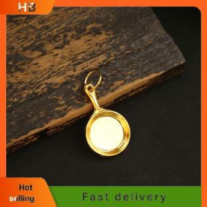 HB Mini Golden Shovel Golden Pot Keychain Game Peripheral Teamfight Tactics Key Chain Creative Toy Bag Car Key Holder Pendant