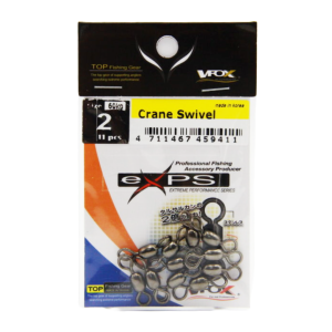 VFOX CRANE SWIVEL Fishing Swivel Anti Twist Fishing Line Kekili Pancing Kili Mancing Kuat Anti Kusut
