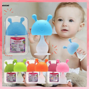 【WERSLNG】ยางกัดเด็ก ยางกัดหัวเห็ด ซิลิโคน วัสดุที่ปลอดภัยและอ่อน