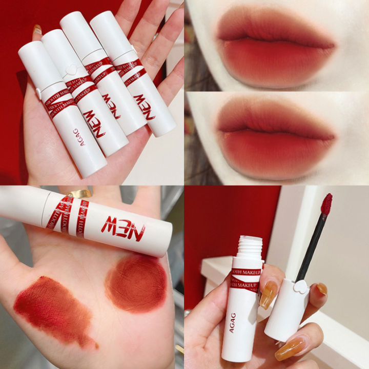 Son kem bùn AGAG bền màu mềm mịn New Matte Velvet Lip Mud | Lazada.vn