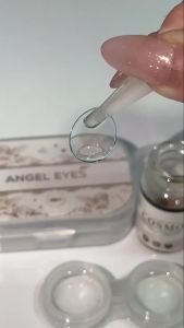 cận Angel Eyes Cosmo trong suốt có độ từ 0 đến 15 độ  Kính áp tròng cận trong suốt có độ