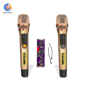 HT-122. Micro không dây Thu sóng tốt Chống hú Độ nhạy cao sử dụng cho các loại loa kéo và Amply