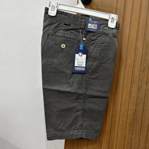 DICKER Celana Pendek Chinos Pria Polos Kanvas Model Basic Kualitas Cardinal Cream