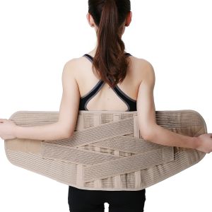 Guoftstars Widening (32CM) Lumbar Back Support Belt for Back PainLumbar Support Waist Brace Waist Support Corset Trimming Belly Fat and Slim Waist  Waist support belt .AutoMaxion