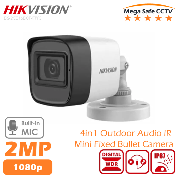 Analog best sale hikvision camera