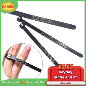 BAREN WORE Ring Sizer US Europe UK Tape Ruler Measuring Finger Jewelry Measure Gauge Tool