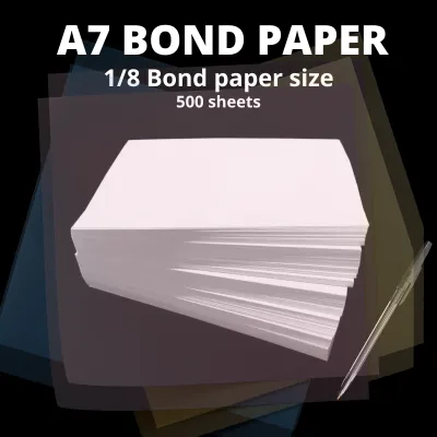 Cutsize A7 Bond Paper / Scratch Pad (500 PiecE)