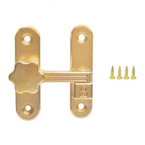 Practical Sturdy Zinc Alloy Door Security Device Mechanism Easy Without Drill Installation Designs High Performances