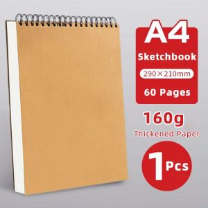 Sketchbook drawing pad for drawing A4/A5/8K/16k Sketchbook for kids Painting Thick paper Spiral notebook Art Supplies