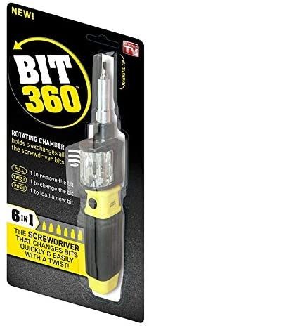 Bit 360 Screwdriver, 6 in 1 tool, Handtool Screw driver | Lazada PH
