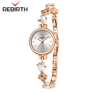 Rebirth Jam Tangan Wanita B002B Berlian Gelang Korea Elegan Jam Tangan Cewek