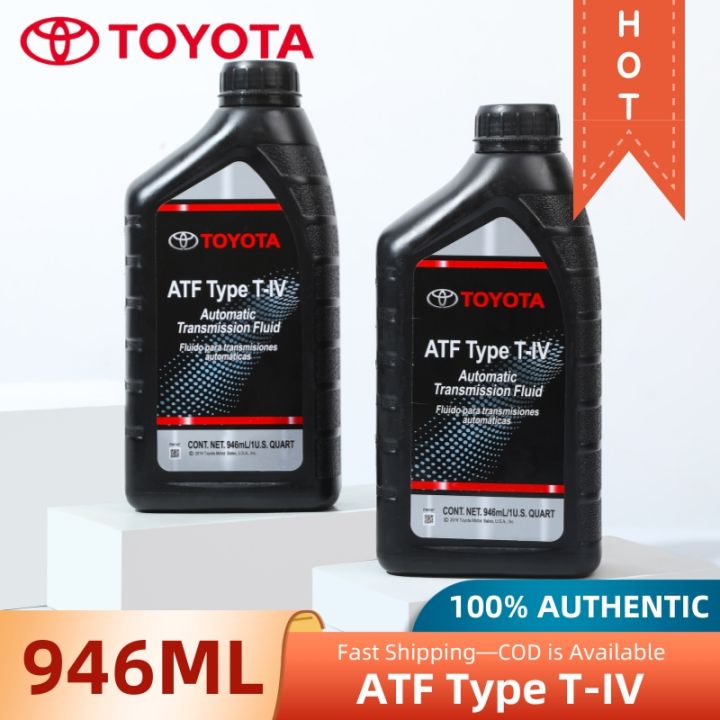 Toyota Genuine ATF Type-IV Fluid 946ML Recommended( Automatic ...