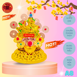 Bông tỏi thần tài cá chép hóa rồng siêu đẹp - TỎI CÁT TƯỜNG