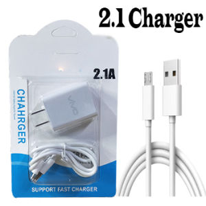 2in1 2.1A Travel Charger Kit For Android User Micro USB & For Type C Good Quality Charger
