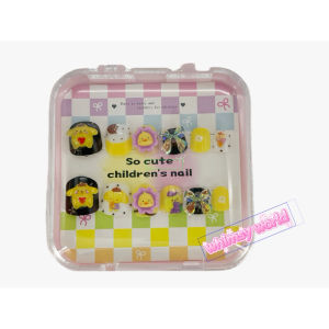[SG Seller] Nail Art I Detachable nail sticker (Sanrio cartoon character) I Girl Nails set Gifts for Girls Whimsy World