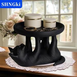 [COD] 🔥🔥🔥SHNGki Khay trang sức mèo vui nhộn in 3D thiết kế mèo vui tươi và dễ thương phong cách mới lạ lý tưởng cho tổ chức Máy tính để bàn