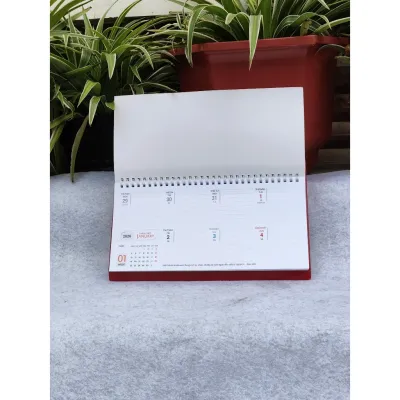 Lịch Để Bàn 2026 KÍCH THƯỚC 28*13CM 53 Tuần - Đế Nhựa Có Lò Xo VĂN LANG (LAD Triduc)