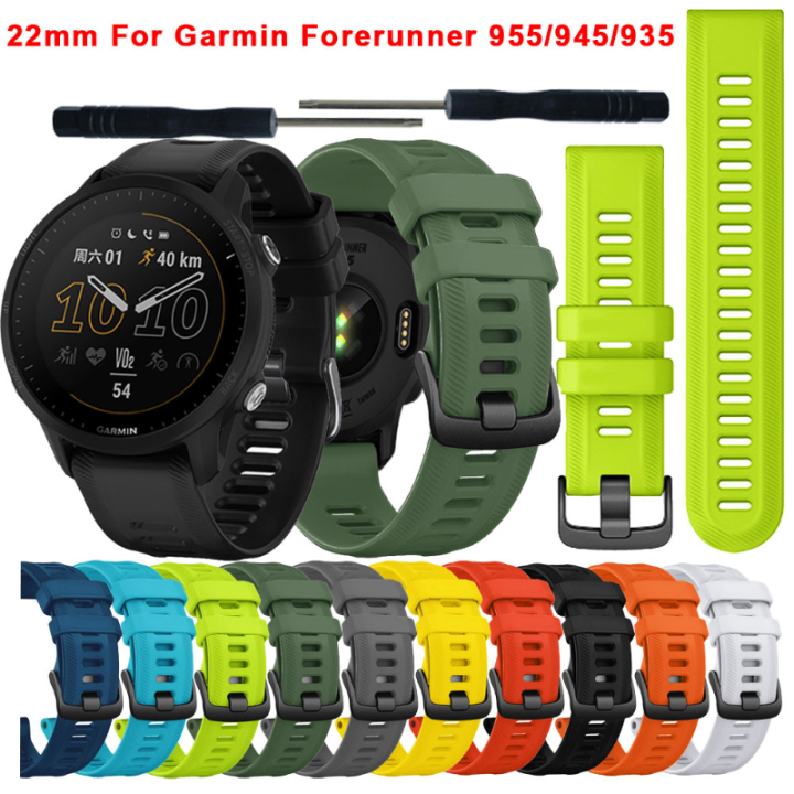 Cinturino Silicone Per Garmin - Compatibile Con Forerunner 745/935/945